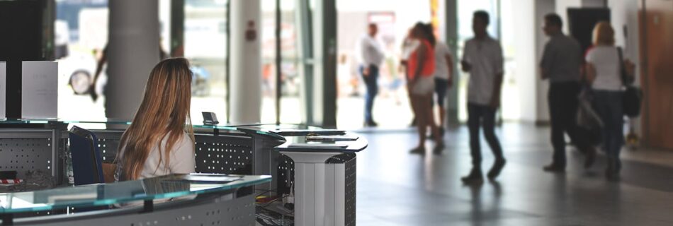 White Sitting Behind Counter Under Television